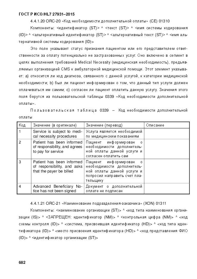 ГОСТ Р ИСО/HL 7 27931-2015, страница 689